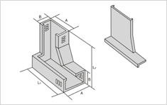 垂直等径左下弯通 QF-C-2D