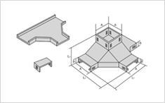 水平等径四通 QF-C-4B