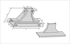 下边垂直等径三通 QF-C-3E