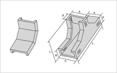 下垂直等径三通 QF-C-3C