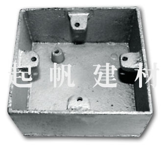 （SK149)铅水明装开关盒（82X82X43mm)